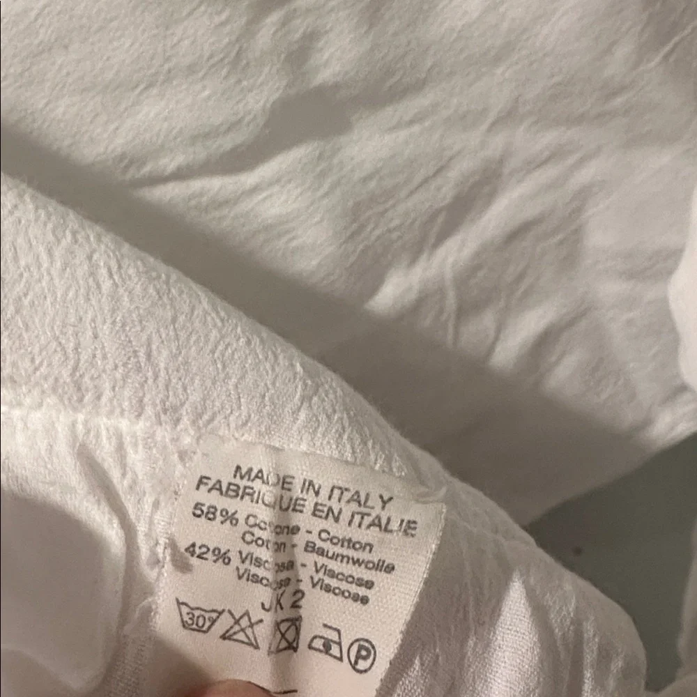 Brandy Melville white tyed top - Picture 7 of 7
